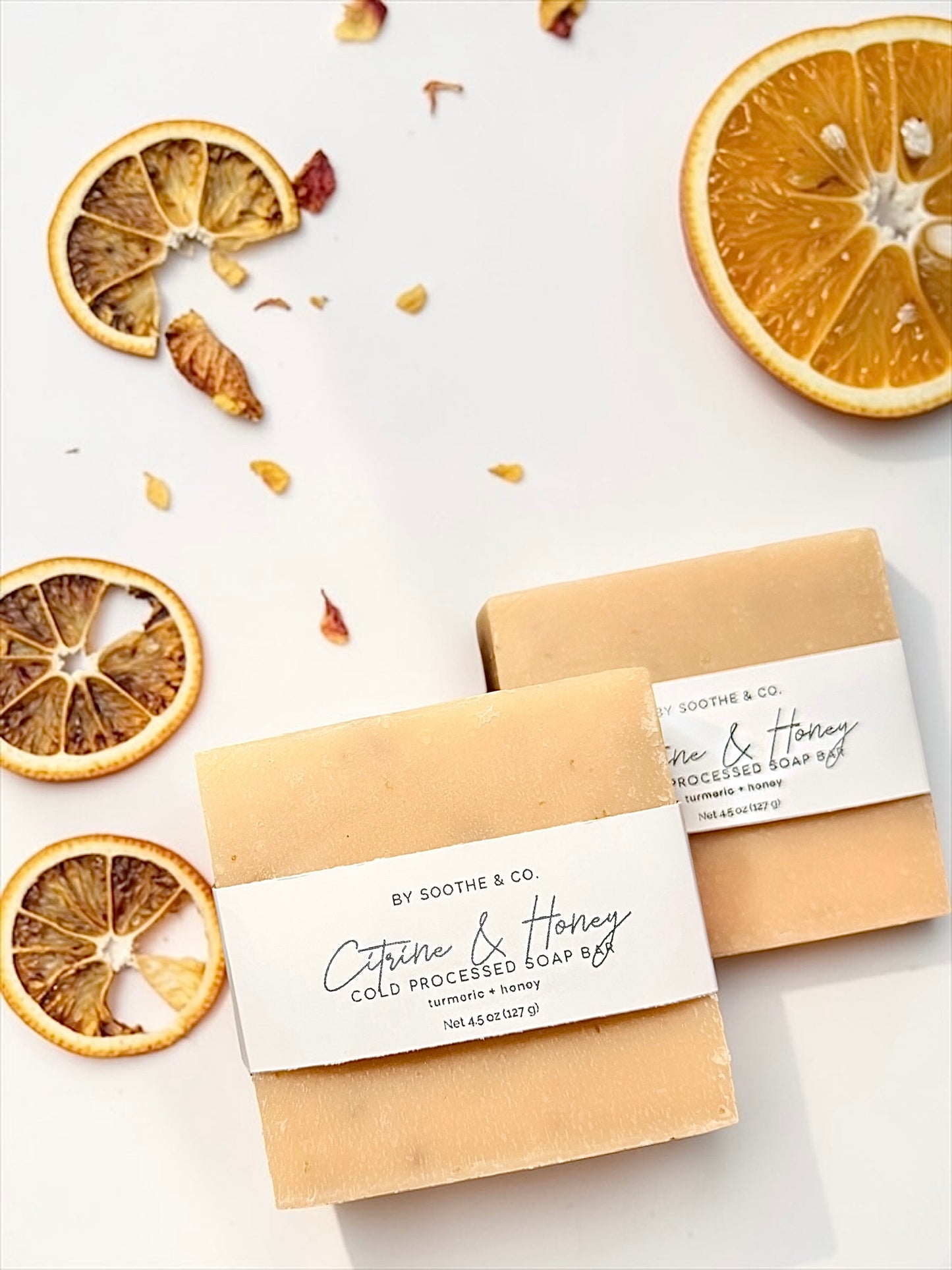Citrine & Honey Soap Bar