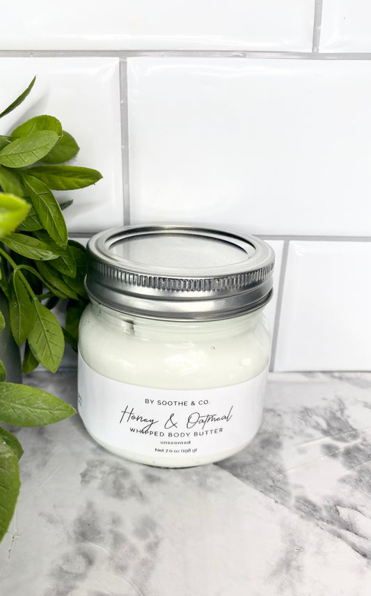 Honey & Oatmeal Whipped Body Butter